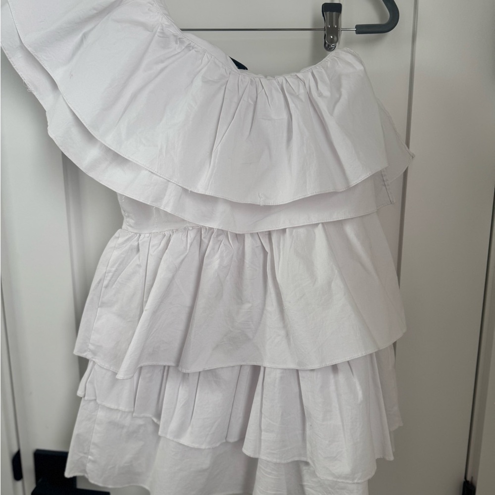 DO+BE White Ruffled Dress - Picture 4 of 5